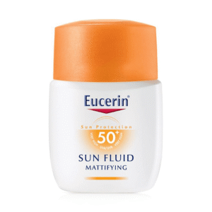 سائل واقي شمس مطفي بعامل حماية 50 SPF للبشرة الحساسة والدهنية من يوسرين- 50مل