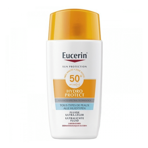 واقي شمس هيدرو بروتكت سائل بعامل حماية SPF 50+‎ من يوسيرين - 50 مل